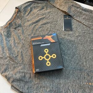 Tommie‎ Copper Active Long Sleeve Crew XL Grey Mens Velocity